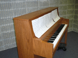Upright Piano with page bend Before Image